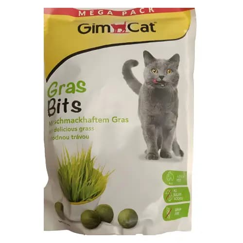 قرص گربه گراس بیت جیم کت ۴۲۵ گرم Gim Cat Gras Bits