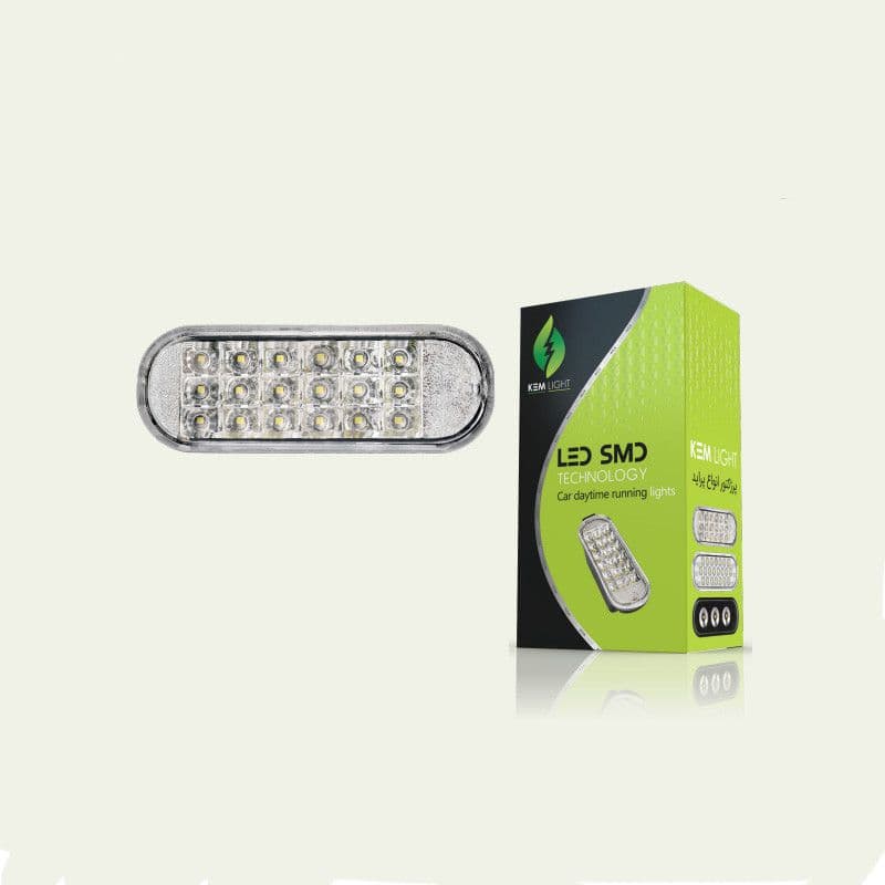 چراغ داخل سپر خودرو کم لایت مدل P107f طرح فانوس بسته 2 عددی — تصویر ۴