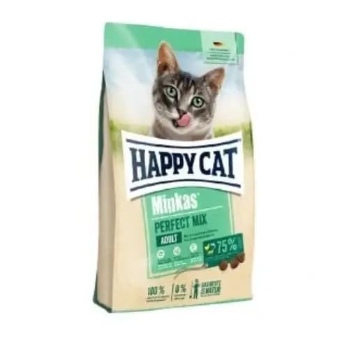 غذای خشک گربه مینکاس ادالت پرفکت هپی کت Happy Cat Minkas Perfect Mix