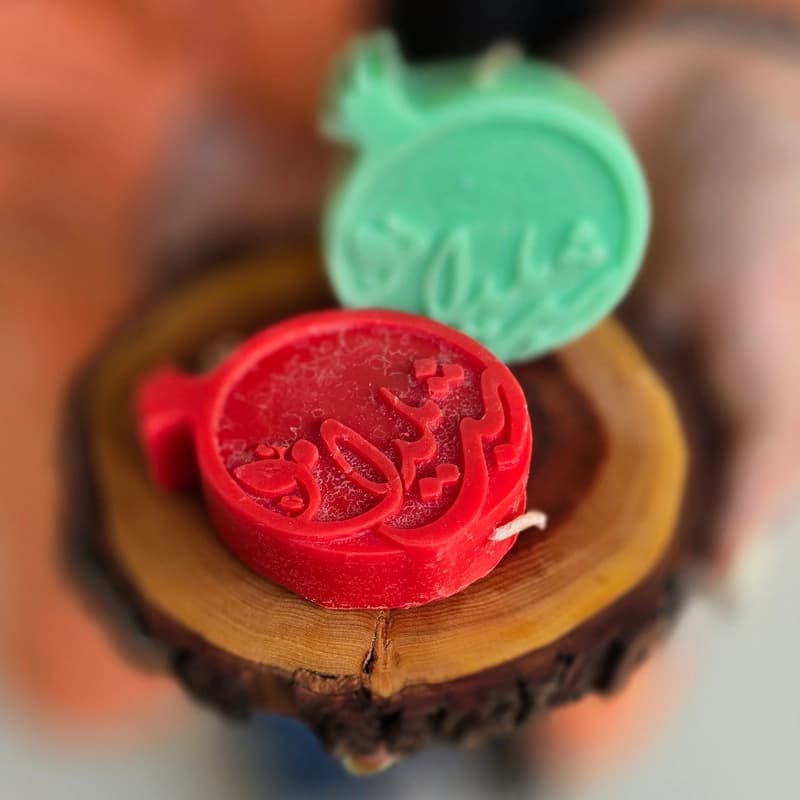 شمع انار شب یلدا — تصویر ۴