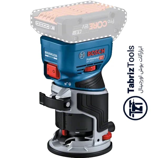 فرز نجاری (مُشتی) بوش مدل PRO GKF 18V-8 — تصویر ۹