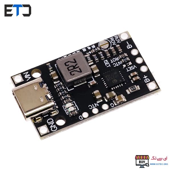 ماژول شارژر باتری لیتیوم یون 2 سل و 3 سل IP2326 با ورودی USB Type-C — تصویر ۱۱