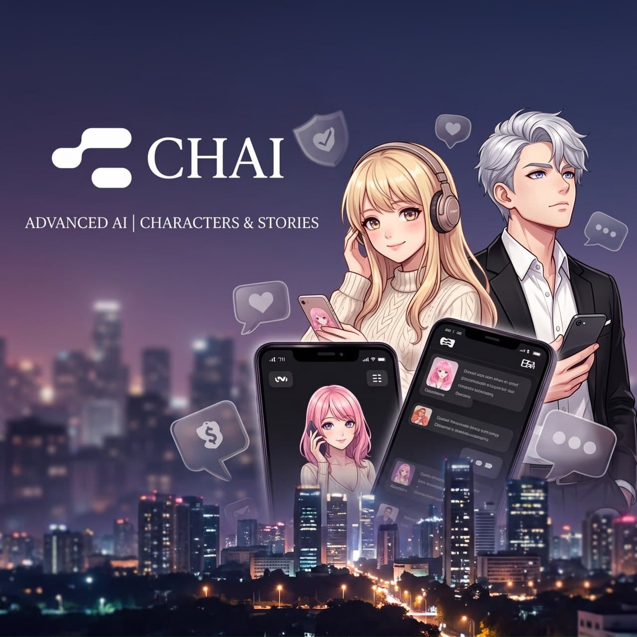اکانت پرمیوم chai-ai.com – صحبت با کارکتر های مختلف — تصویر ۲