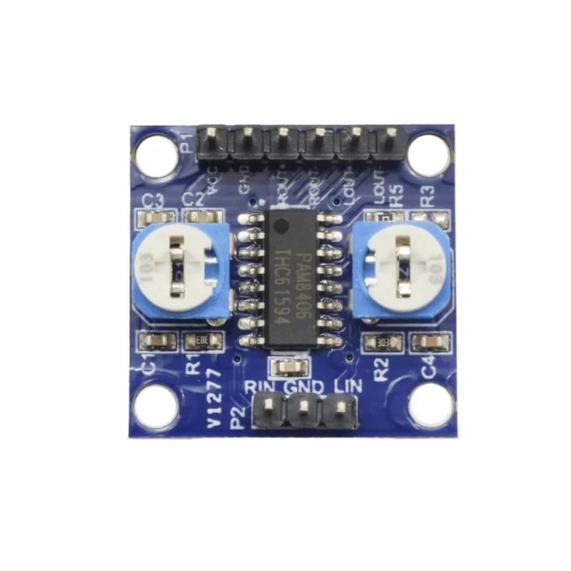 ماژول آمپلی فایر 2x5W کلاس D با تراشه PAM8406 — تصویر ۵