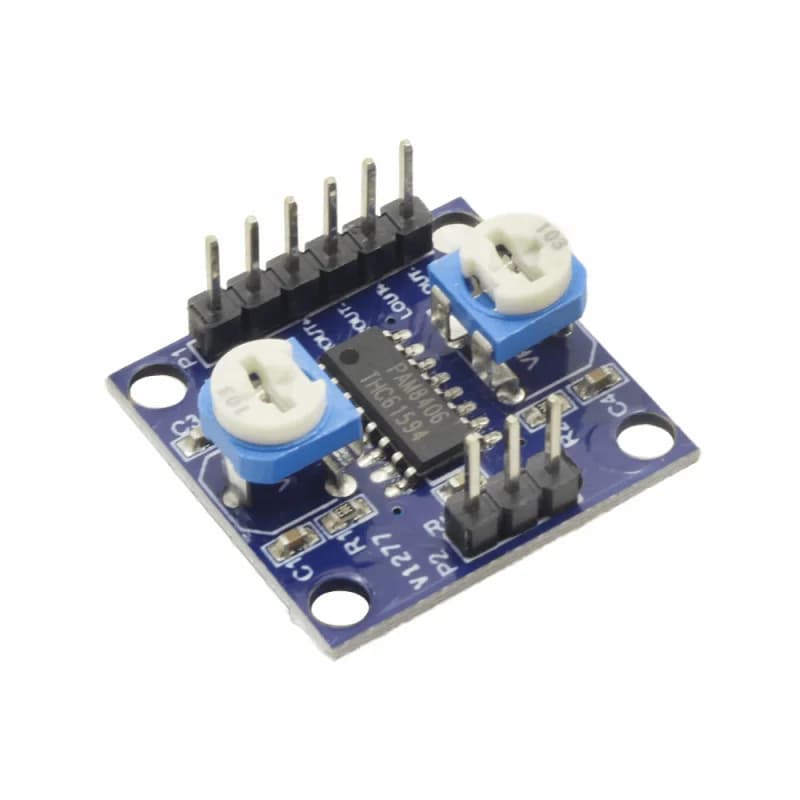 ماژول آمپلی فایر 2x5W کلاس D با تراشه PAM8406 — تصویر ۴