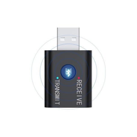 دانگل بلوتوث فرستنده و گیرنده صوتی USB مدل TR6 — تصویر ۸