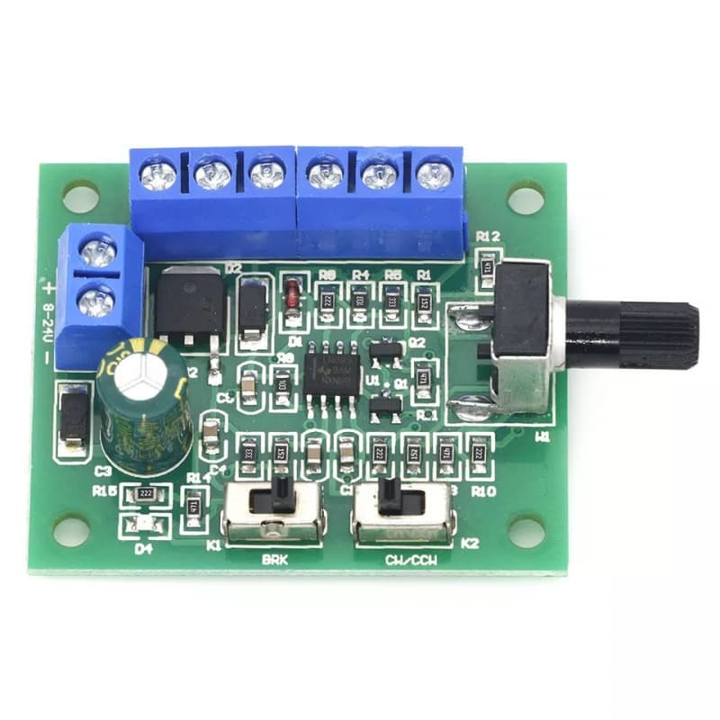 ماژول کنترل دور موتور PWM DC 8-24V — تصویر ۳