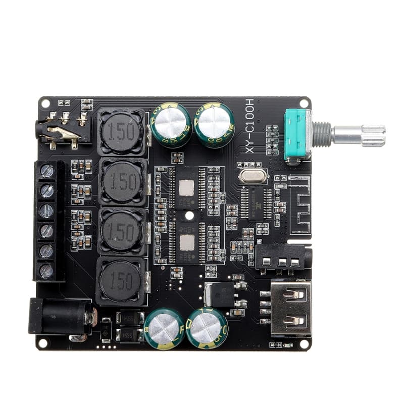 ماژول آمپلی فایر بلوتوثی 2X100W مدل XY-C100H با توان خروجی متغیر — تصویر ۵