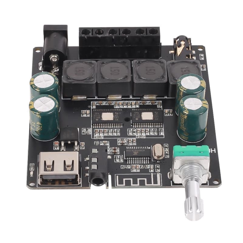 ماژول آمپلی فایر بلوتوثی 2X100W مدل XY-C100H با توان خروجی متغیر — تصویر ۶