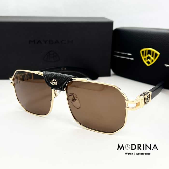 عینک مردانه میباخ Maybach طلایی — تصویر ۶