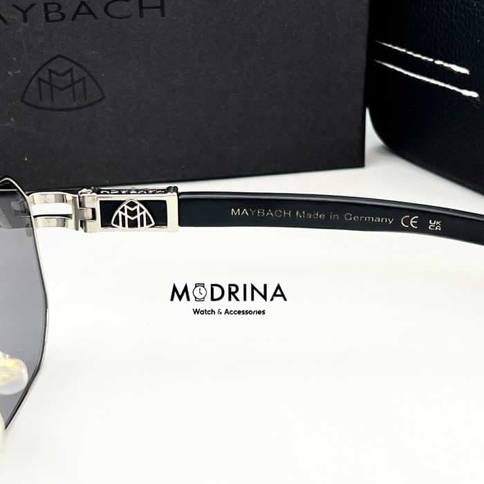 عینک مردانه میباخ Maybach نقره ای — تصویر ۲