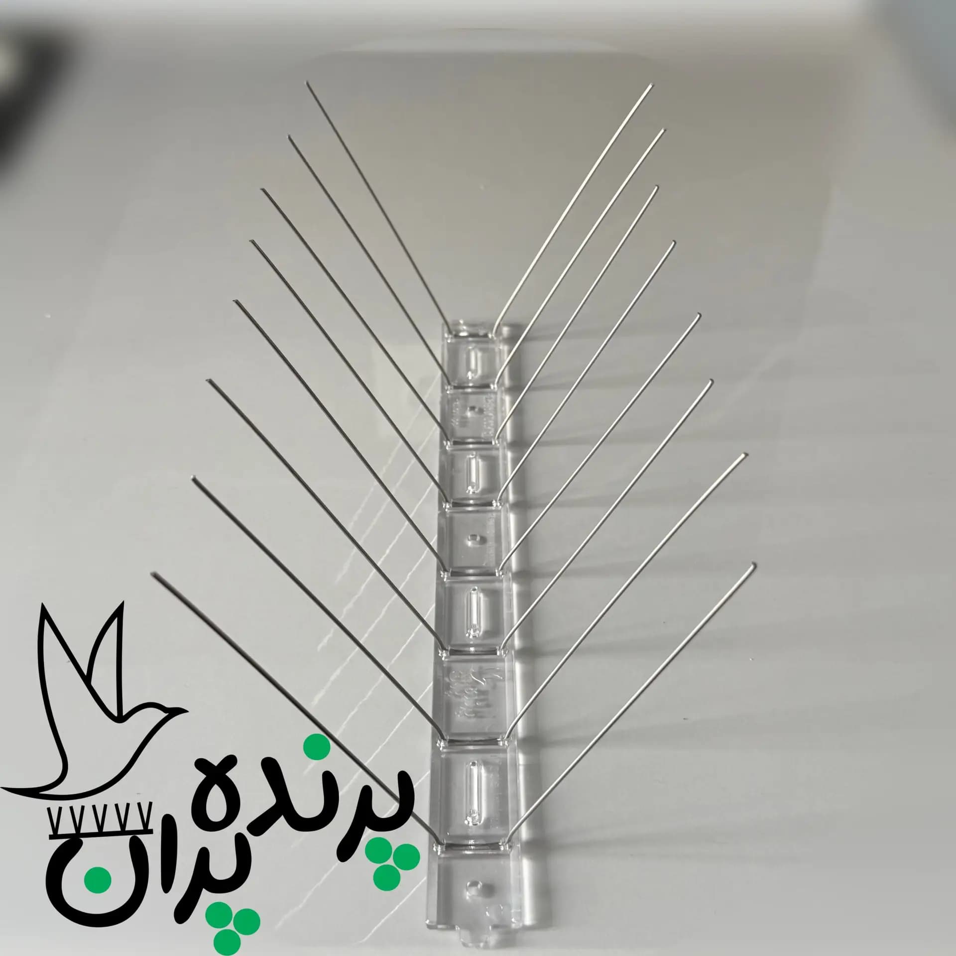 شاخک دور کننده پرنده استیل 24 شاخه 25 سانت