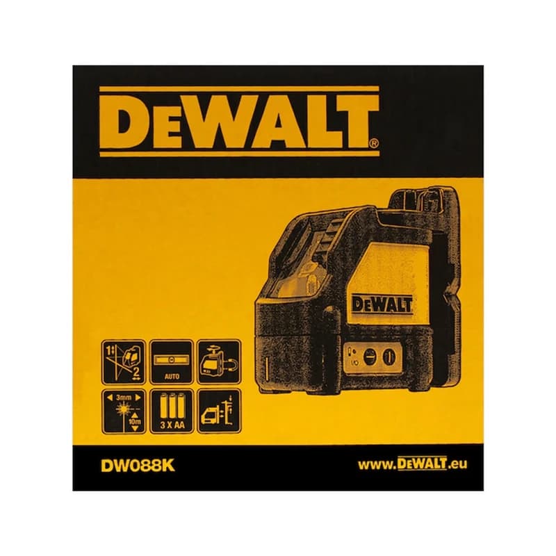 تراز لیزری دیوالت مدل DW088K-XJ (اصل) — تصویر ۸