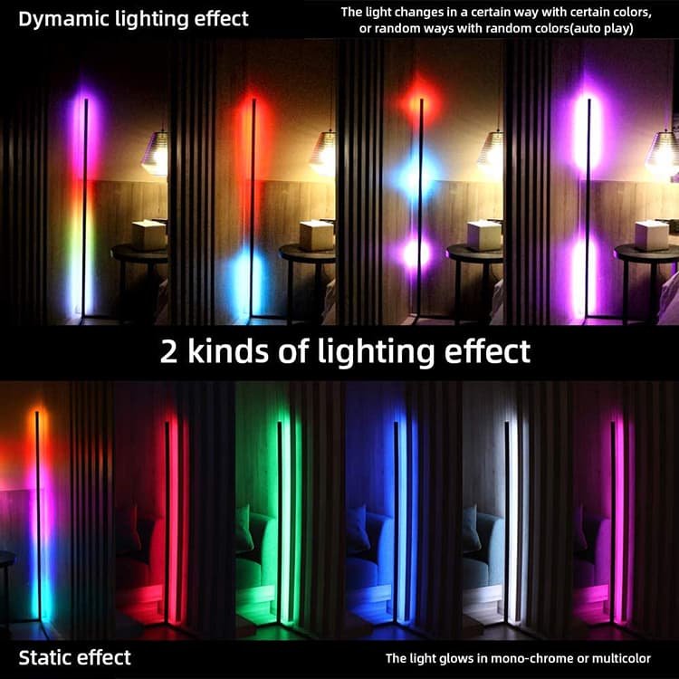 چراغ ال ای دی خطی کنار دیواری Corner Light — تصویر ۶