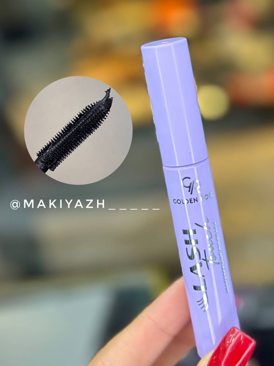 ریمل حجم دهنده ضدآب گلدن رز مدل Lash Touch