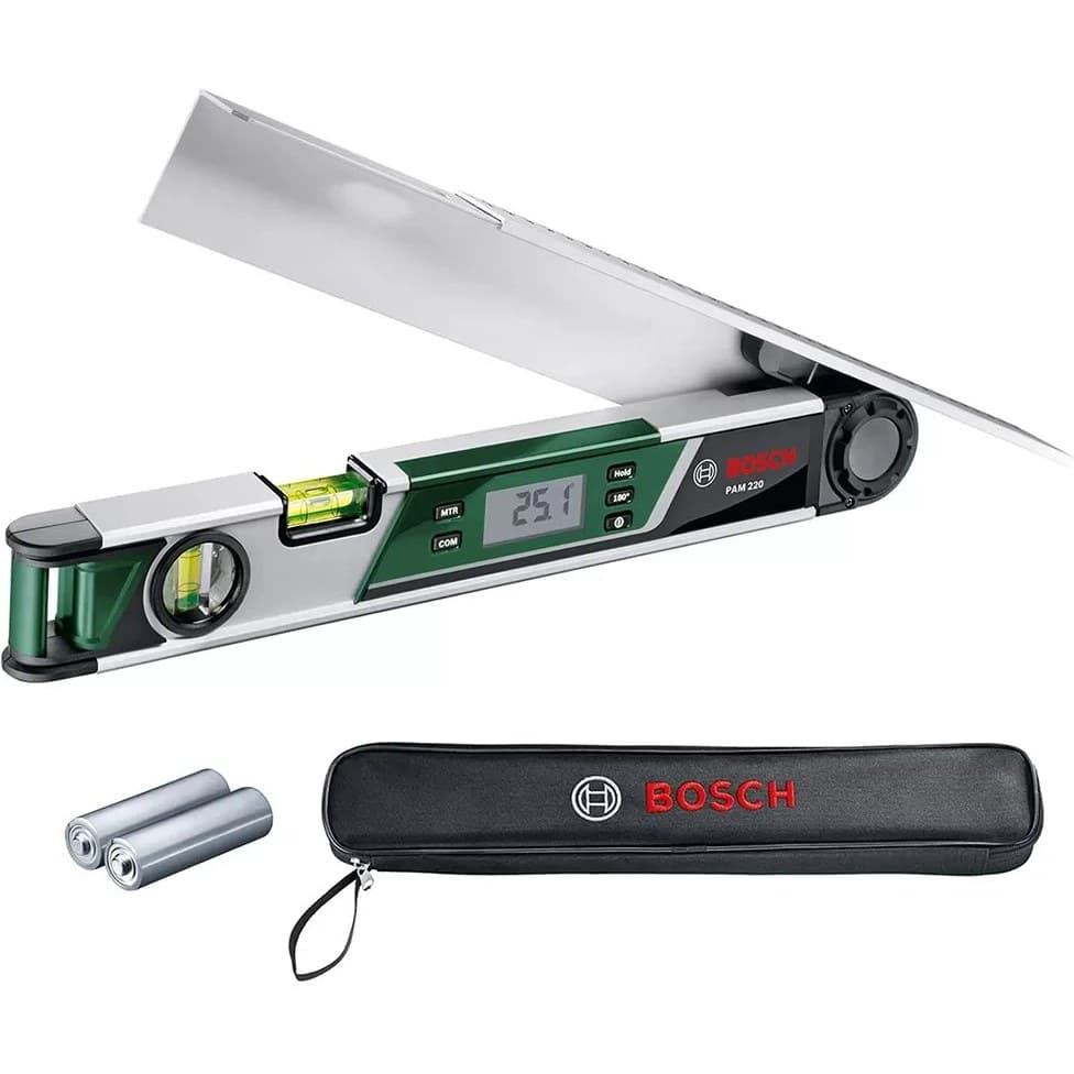 زاویه سنج دیجیتال بوش pam 220 — تصویر ۶