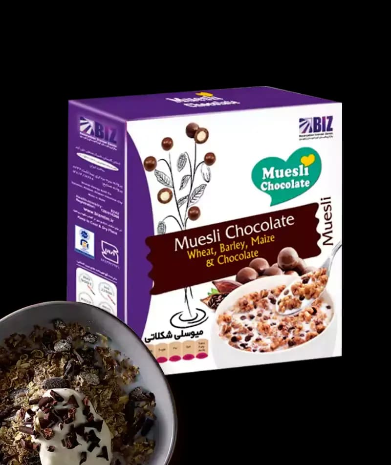 میوسلی شکلاتی – پک 3 عددی