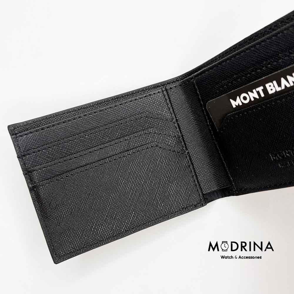 کیف پول مشکی مون بلان MontBlanc — تصویر ۲
