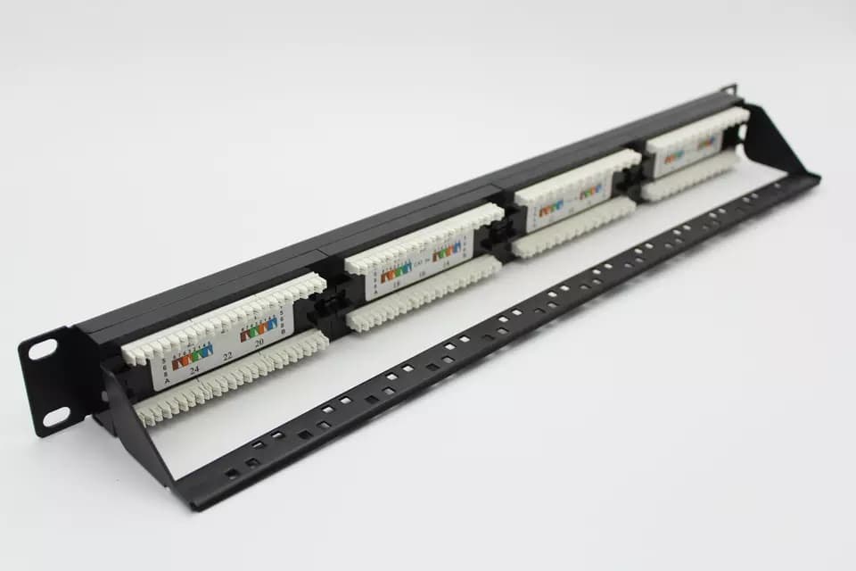 پچ پنل لودد 24 پورت Kico Patch Panel 24 Ports CAT 6 — تصویر ۹