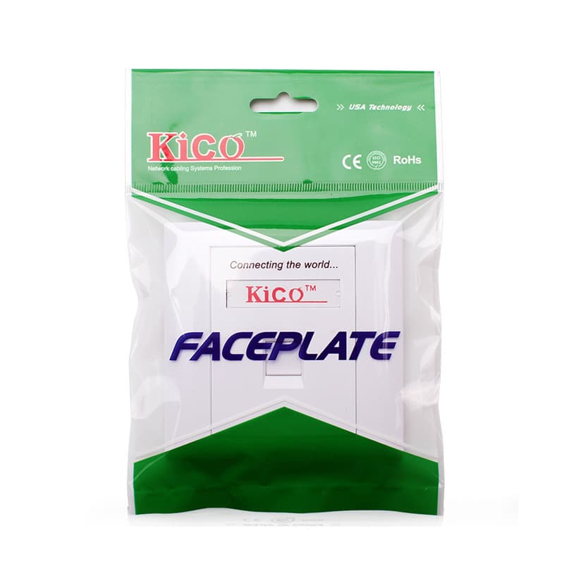 فیس پلیت تک پورت Kico Face Plate Single — تصویر ۸