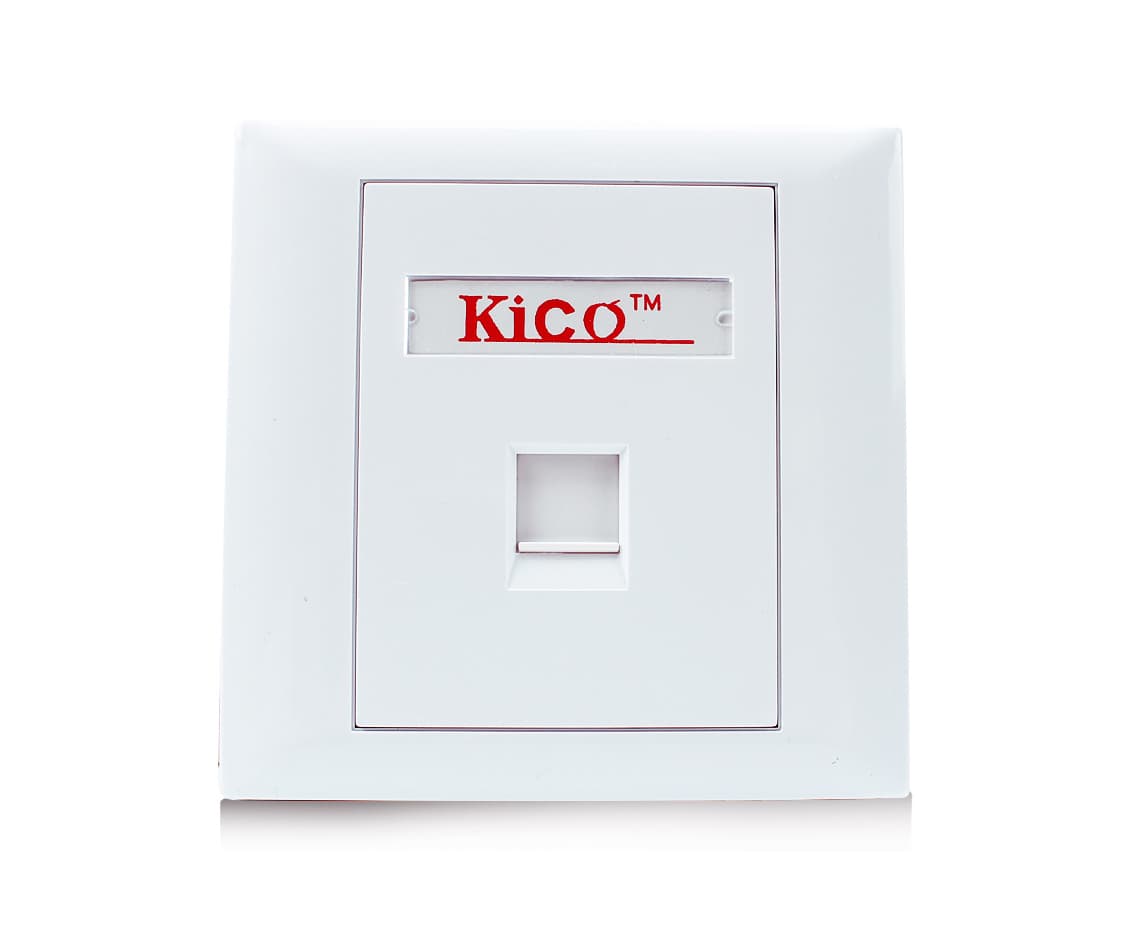 فیس پلیت تک پورت Kico Face Plate Single — تصویر ۵