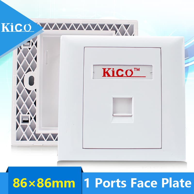 فیس پلیت تک پورت Kico Face Plate Single — تصویر ۷