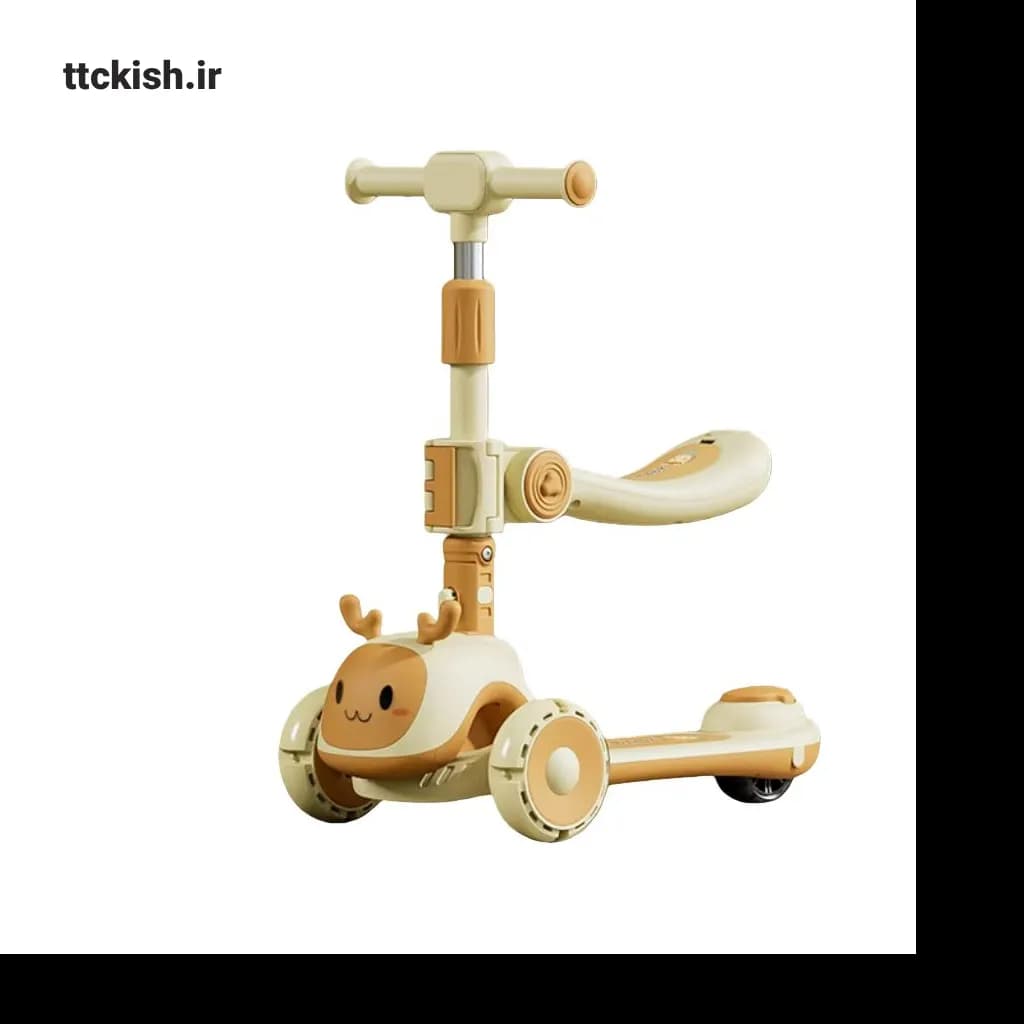اسکوتر صندلی دار موزیکال چراغ دار مدل Tico — تصویر ۱۲