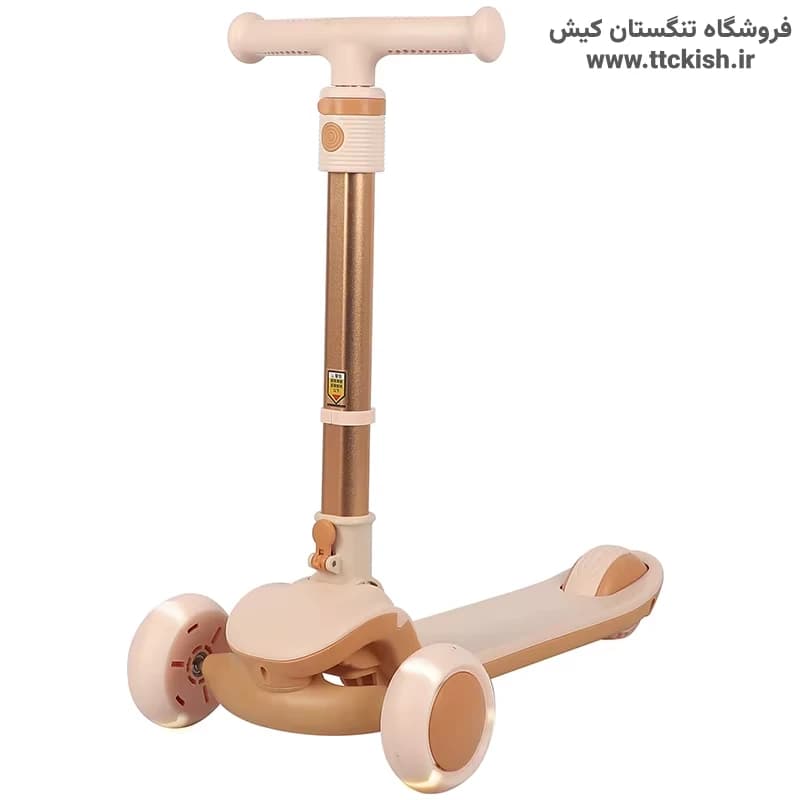 اسکوتر موزیکال چراغ دار پسرانه دخترانه مدل Turbo — تصویر ۱۰