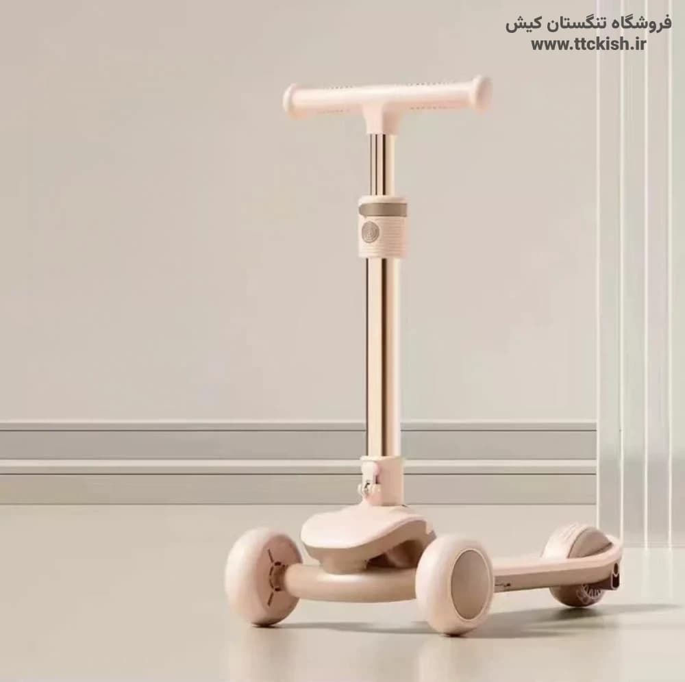 اسکوتر موزیکال چراغ دار پسرانه دخترانه مدل Turbo — تصویر ۹