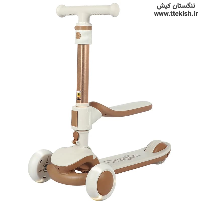 اسکوتر صندلی دار موزیکال چراغ دار مدل Turbo Plus — تصویر ۸