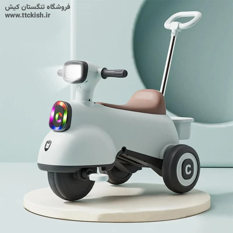 سه چرخه پدال دار موزیکال و چراغ دار (دسته هدایت والدین) TRIX — تصویر ۷