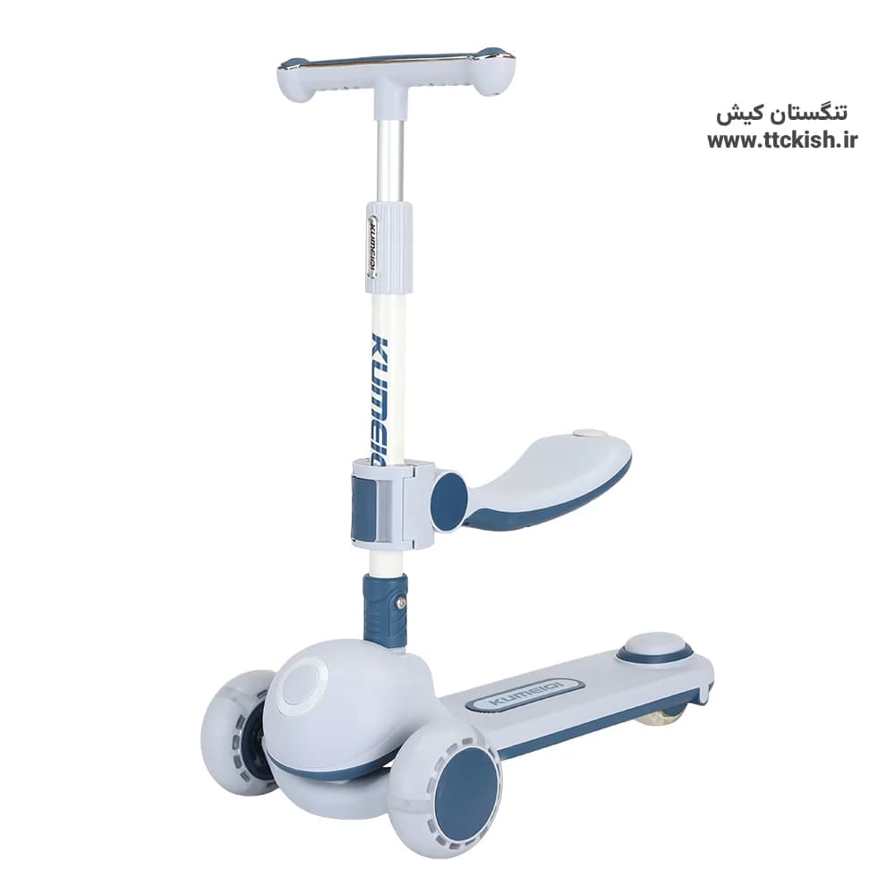 اسکوتر 3 چرخ تعادلی صندلی دار موزیکال چراغ دار مدل IQ Plus — تصویر ۴