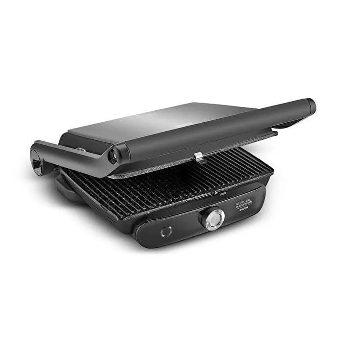 ساندویچ ساز و گریل کاراجا Gastro Grill Premium مشکی کروم — تصویر ۱۰