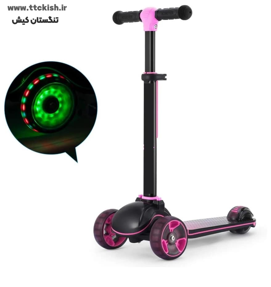 اسکوتر 3 چرخ تعادلی کودک پسرانه دخترانه مدل LB-PRO — تصویر ۸