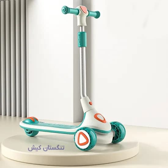 اسکوتر 3 چرخ موزیکال چراغ دار مدل Nova — تصویر ۴