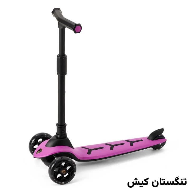 اسکوتر 3 چرخ حرفه ای لامبورگینی چراغ دار — تصویر ۵