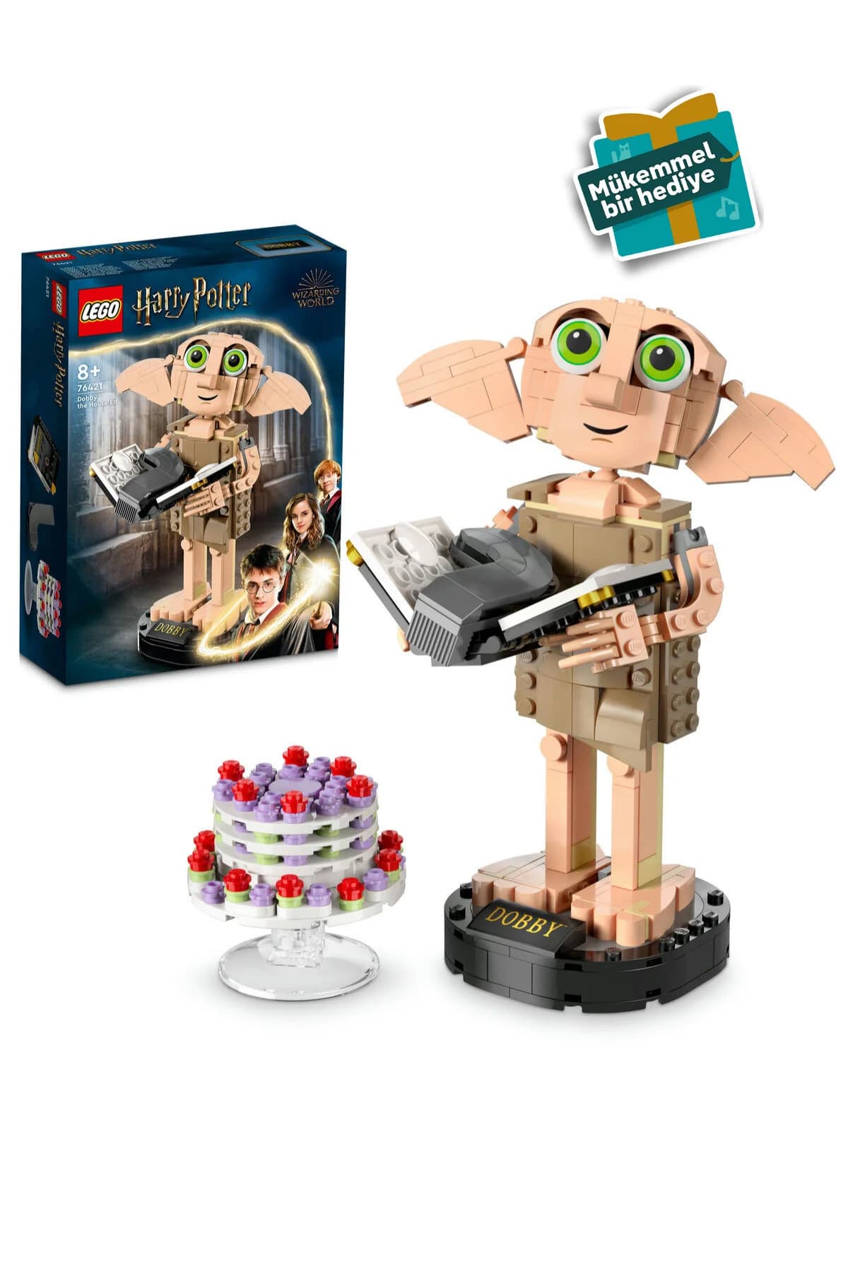 ست ساختنی اسباب‌بازی لگو LEGO هری پاتر، دابی 76421، 403 قطعه، مناسب ۸+ سال بدون جنسیت