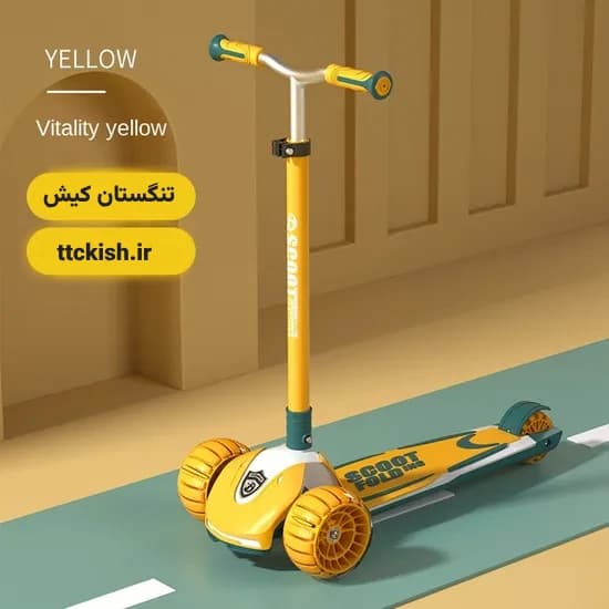 اسکوتر 3 چرخ تعادلی حرفه ای مدل TANK (ویدئو) — تصویر ۴
