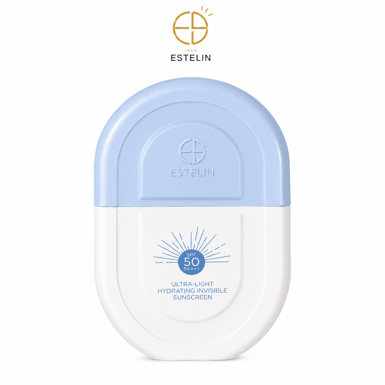 کرم ضد آفتاب بدون رنگ استلین، 50 SPF، مدل ultra light، مناسب انواع پوست و حجم 50 میلیلیتر، محافظت کننده در برابر اشعه UVA و UVB، بسیار سبک، +++ PA، آبرسان، ضد لک، با ماندگاری 2 ساعته