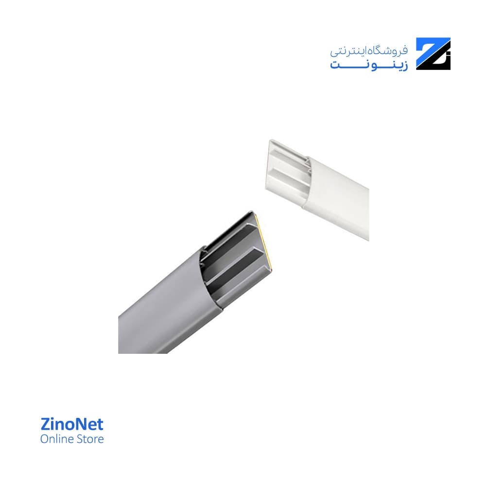 داکت نیم گرد زمینی پشت چسبدار 10×30 دانوب