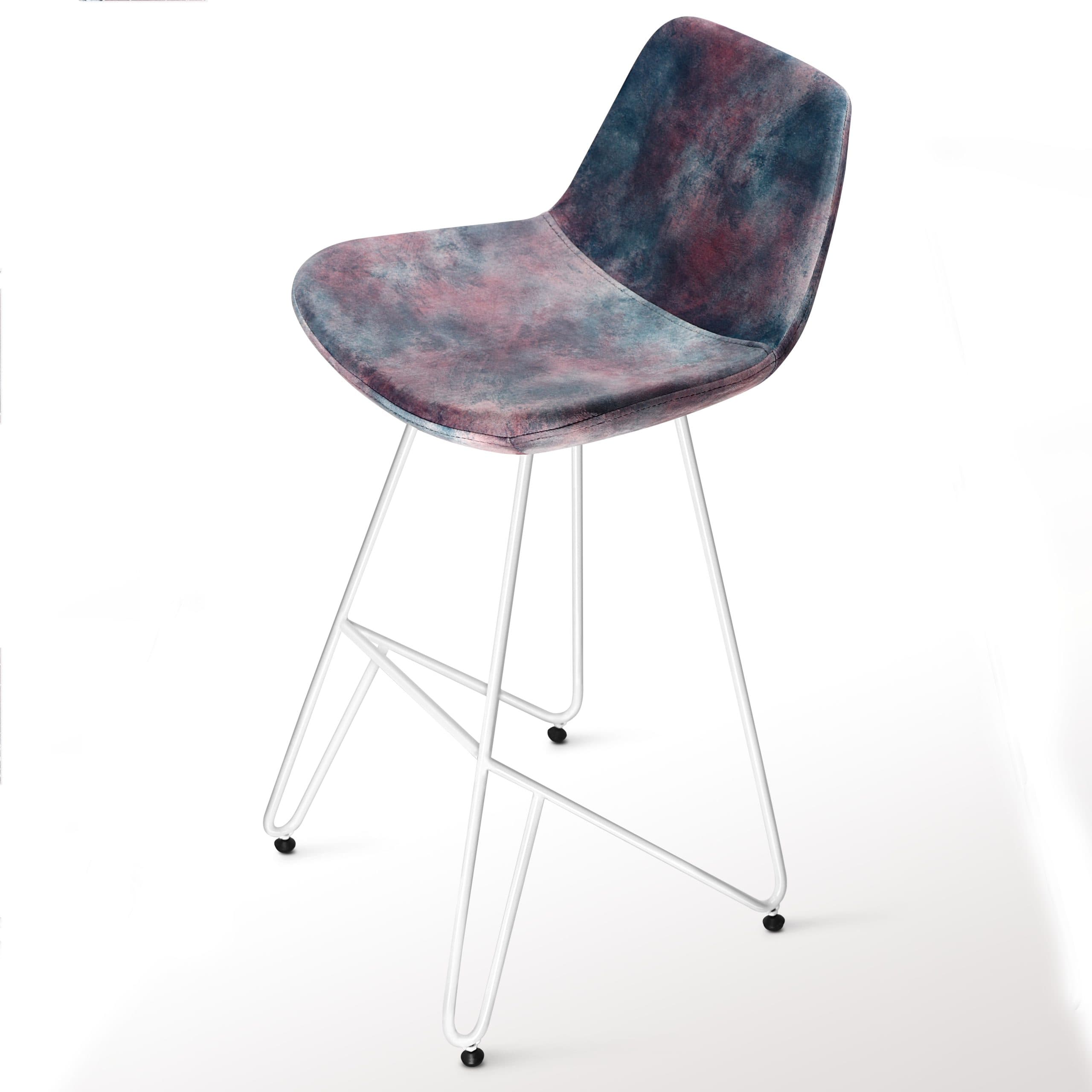 صندلی روژان پایه ملیتا 76cm نگین هوم