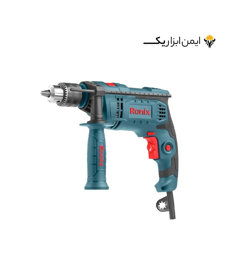 کیت دریل چکشی 13 میلی متری 650 وات رونیکس (Ronix) مدل RS-0001 — تصویر ۷