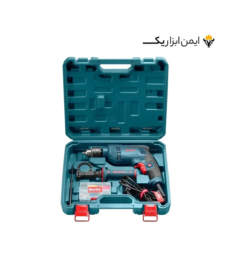 کیت دریل چکشی 54 پارچه 750 وات رونیکس (Ronix) مدل RS-0005