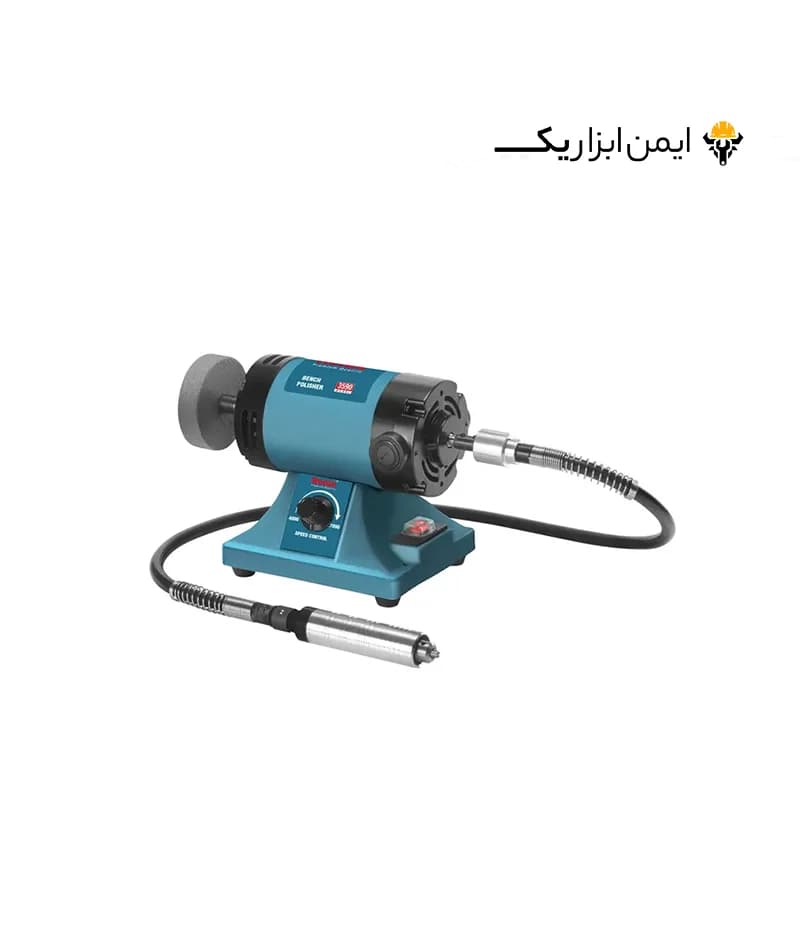 دستگاه پولیش رومیزی 8 میلی متری 1300 وات رونیکس (Ronix) مدل 3590 — تصویر ۵