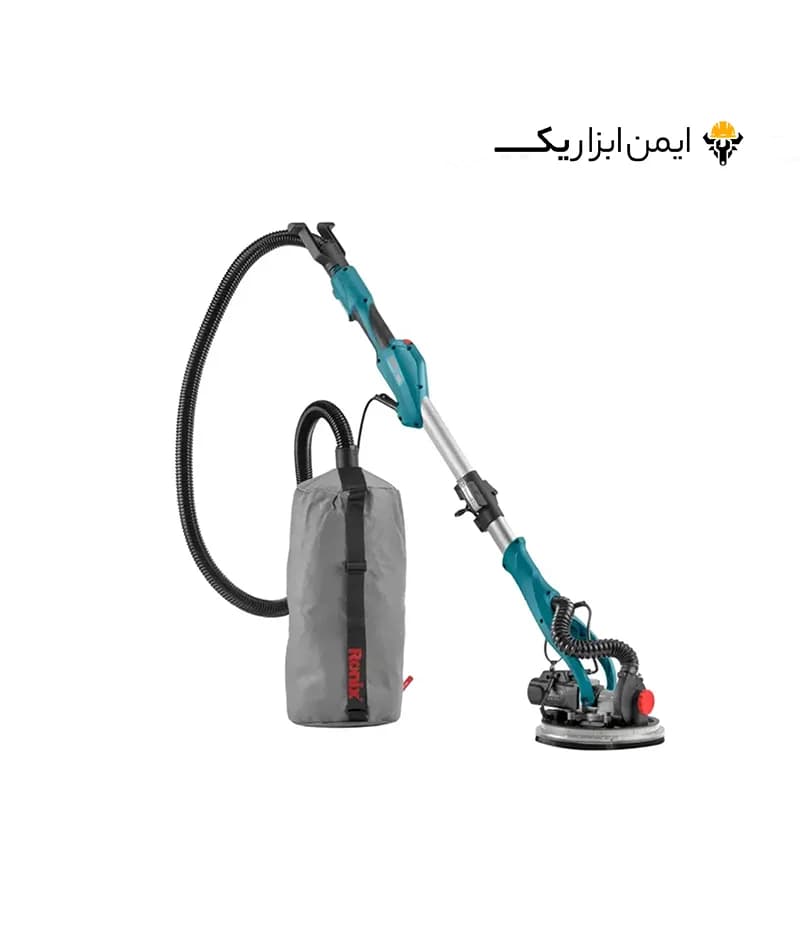 سنباده زن دیواری 820 وات رونیکس (Ronix) مدل 6200 — تصویر ۹