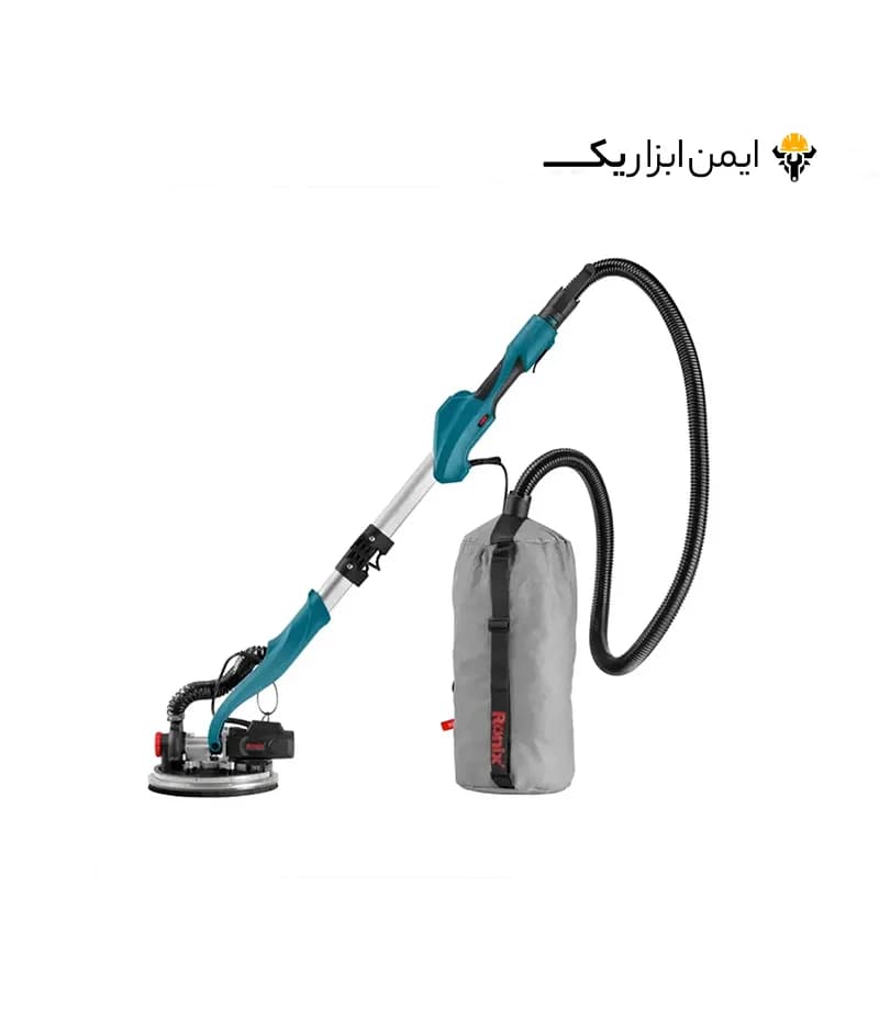 سنباده زن دیواری 820 وات رونیکس (Ronix) مدل 6200 — تصویر ۳