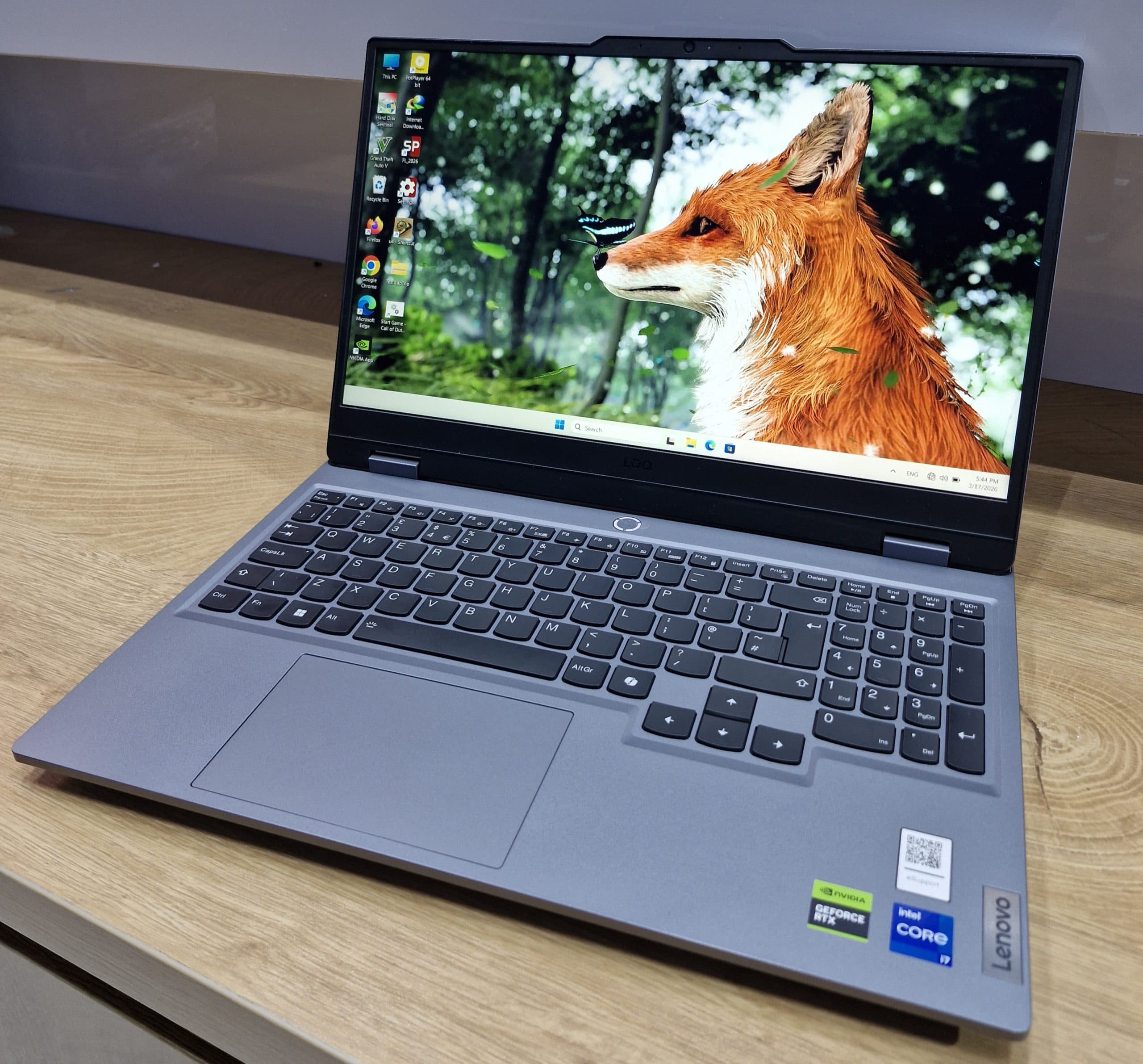 لپ تاپ 15.6 اینچی لنوو مدل LOQ 15IRX9 | i7 CPU 13650HX | RAM 24GB DDR5 4800MHz | SSD 512GB | GPU RTX4050 6GB | SCREEN FHD 144Hz