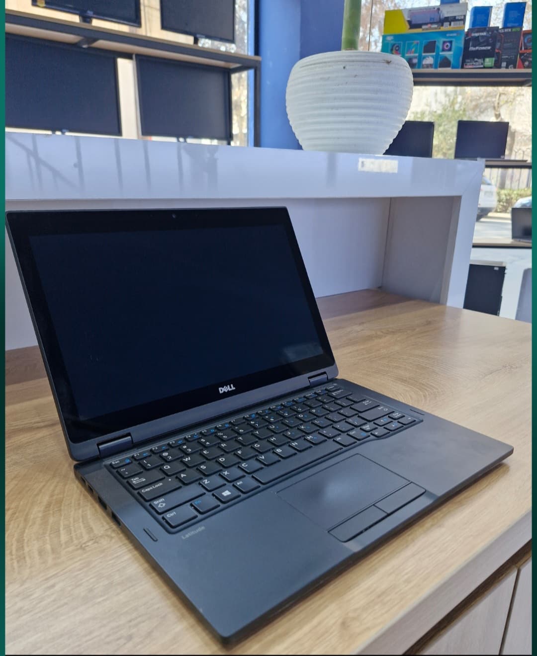 لپ تاپ تاچ اسکرین 360 درجه مدل 13.3 FHD /DELL 5289 Corei7-7600U /RAM 16/NVME 256 / INTEL 4 GB (استوک) — تصویر ۶