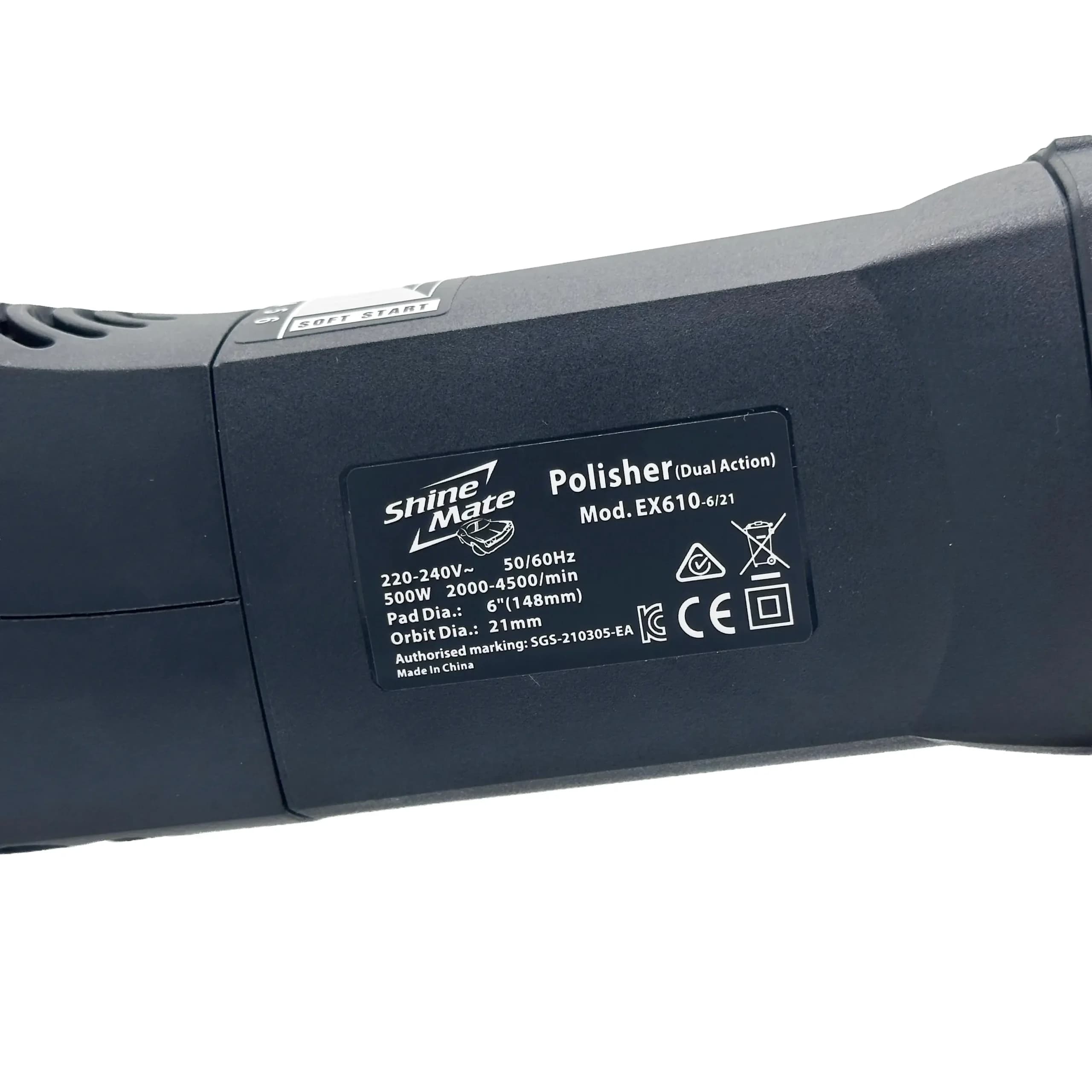 دستگاه اوربیتال شاین میت سایز 15 سانتی متر مدل Shinemate Orbital Polisher Ex610 — تصویر ۱۰