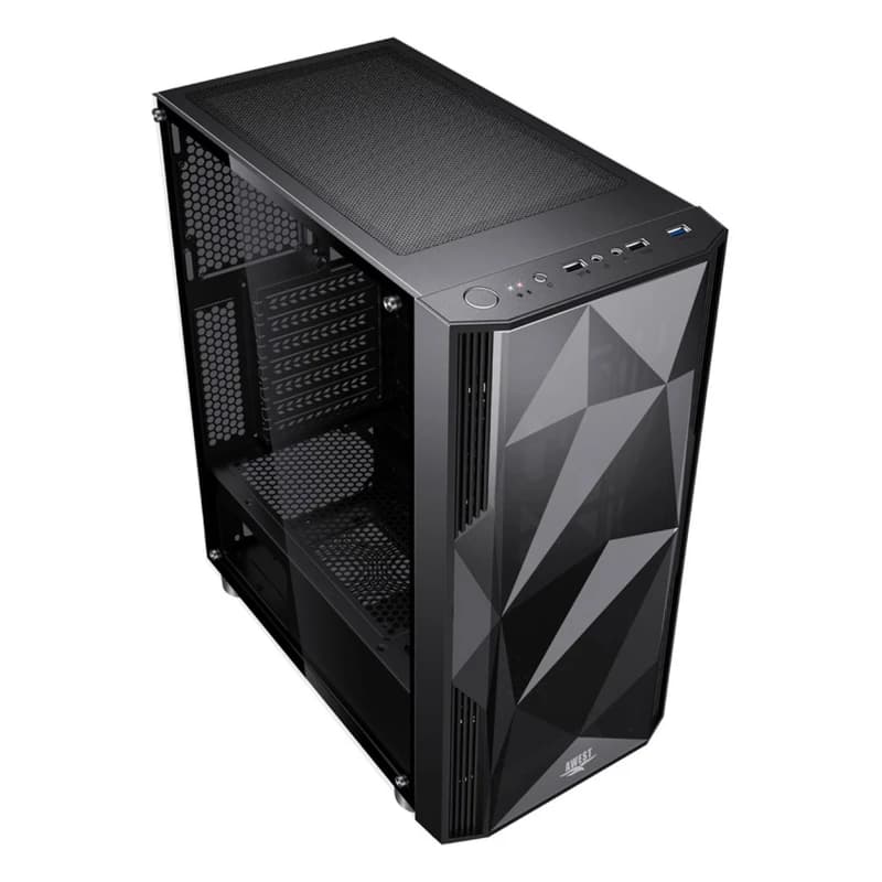 قاب کیس کامپیوتر گیمینگ اوست مدل GT-AV02-BG — تصویر ۵